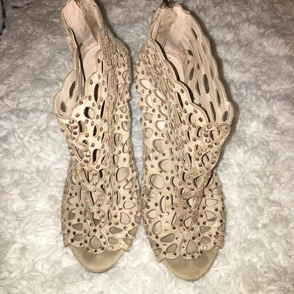 ✨Sparkle Bootie Heels✨ - Picture 2 of 3